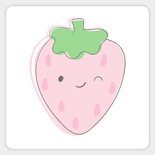 Cute Kawaii Strawberry Sticker